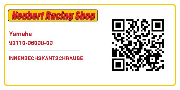 Yamaha 90110-06008-00