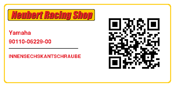 Yamaha 90110-06229-00