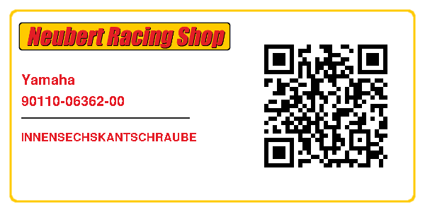 Yamaha 90110-06362-00
