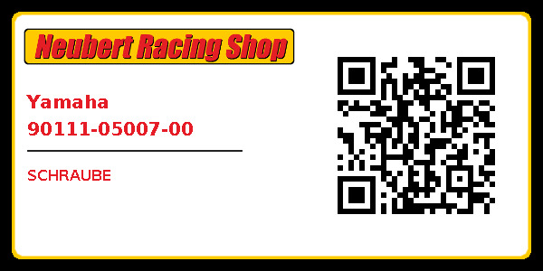 Yamaha 90111-05007-00