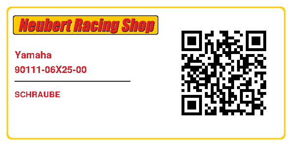 Yamaha 90111-06X25-00