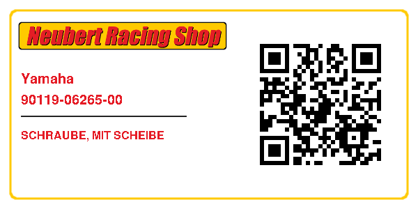 Yamaha 90119-06265-00