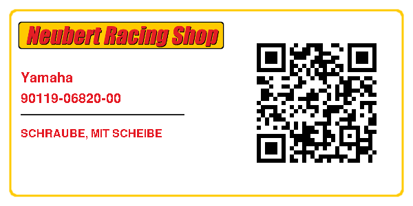 Yamaha 90119-06820-00