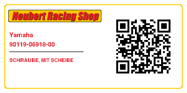 Yamaha 90119-06918-00