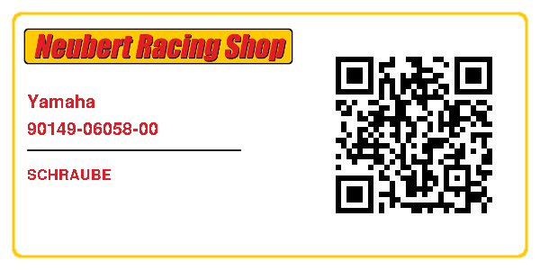 Yamaha 90149-06058-00