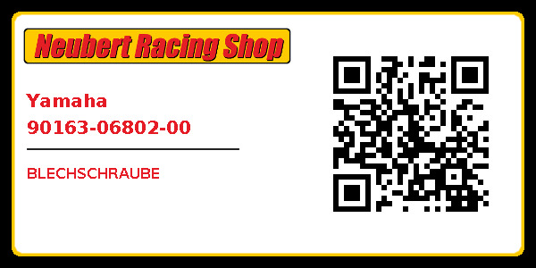 Yamaha 90163-06802-00