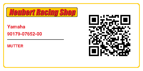 Yamaha 90179-07652-00