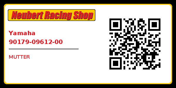 Yamaha 90179-09612-00
