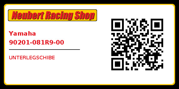 Yamaha 90201-081R9-00