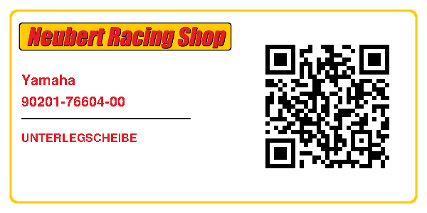 Yamaha 90201-76604-00