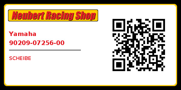 Yamaha 90209-07256-00