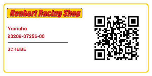 Yamaha 90209-07256-00