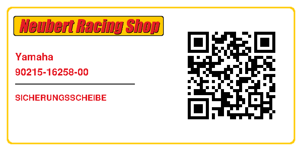 Yamaha 90215-16258-00