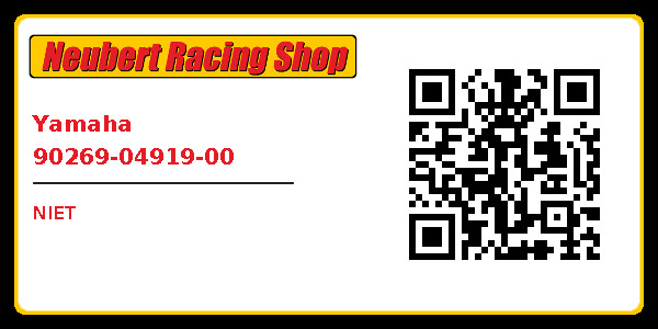 Yamaha 90269-04919-00