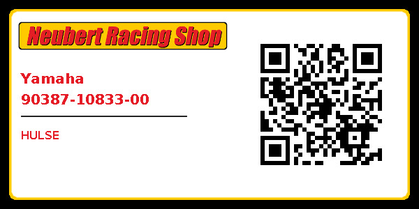 Yamaha 90387-10833-00