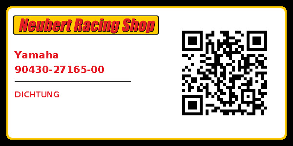Yamaha 90430-27165-00