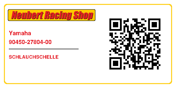 Yamaha 90450-27804-00