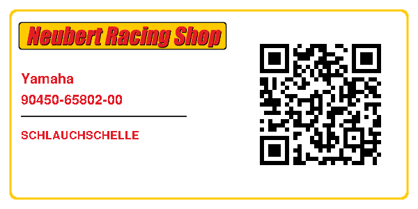 Yamaha 90450-65802-00