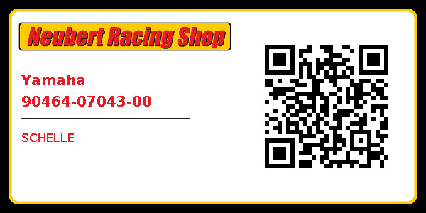 Yamaha 90464-07043-00
