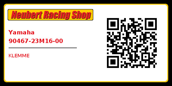 Yamaha 90467-23M16-00