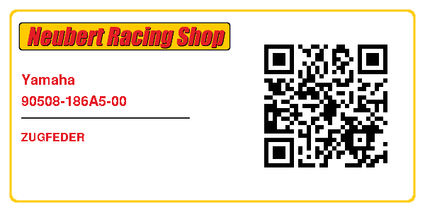 Yamaha 90508-186A5-00