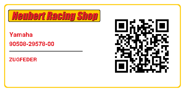 Yamaha 90508-29578-00