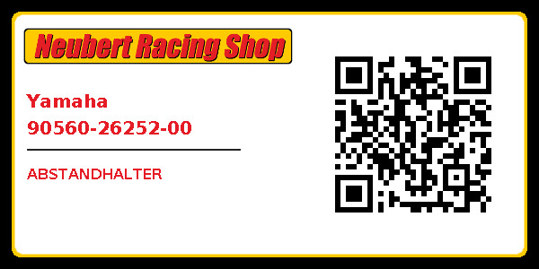 Yamaha 90560-26252-00