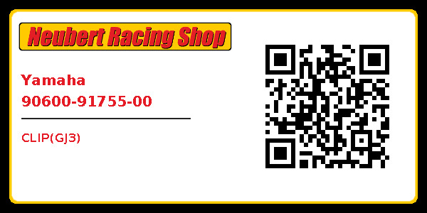 Yamaha 90600-91755-00