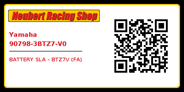 Yamaha 90798-3BTZ7-V0