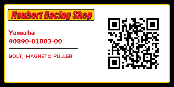Yamaha 90890-01803-00