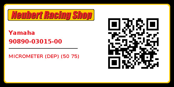 Yamaha 90890-03015-00