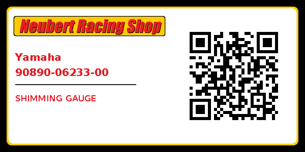 Yamaha 90890-06233-00