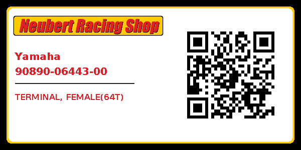 Yamaha 90890-06443-00