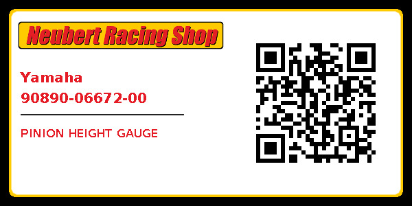 Yamaha 90890-06672-00