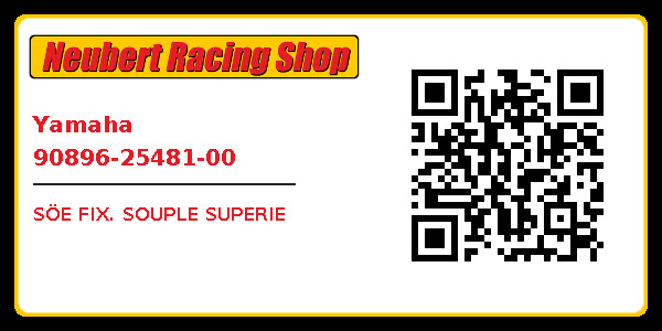 Yamaha 90896-25481-00