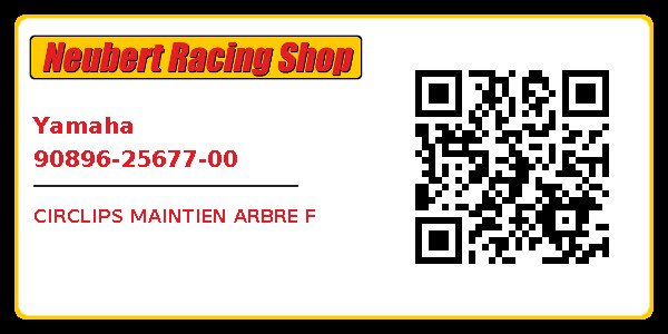 Yamaha 90896-25677-00