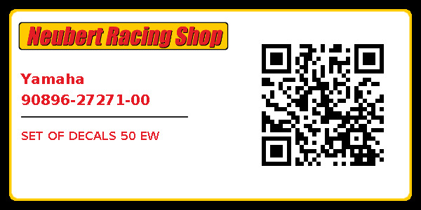 Yamaha 90896-27271-00