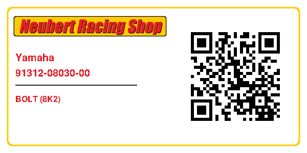Yamaha 91312-08030-00