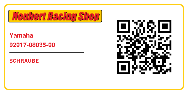 Yamaha 92017-08035-00