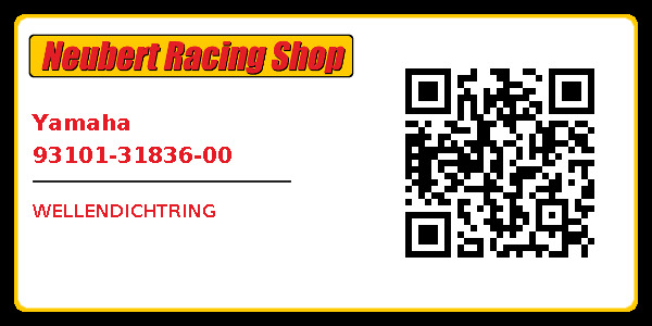 Yamaha 93101-31836-00