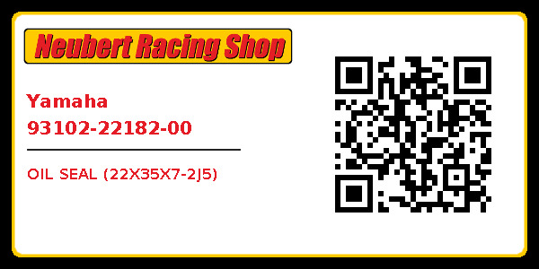 Yamaha 93102-22182-00