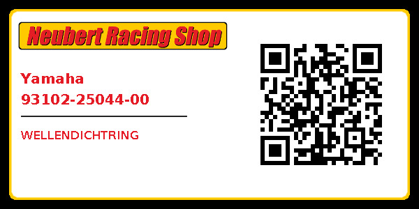 Yamaha 93102-25044-00