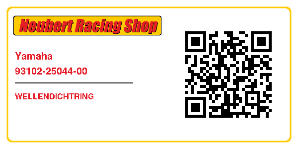 Yamaha 93102-25044-00