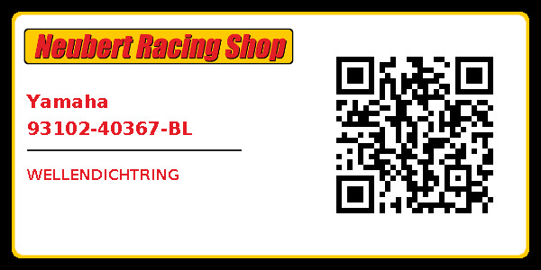Yamaha 93102-40367-BL