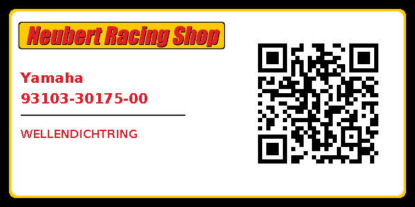 Yamaha 93103-30175-00