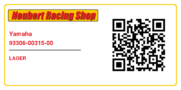 Yamaha 93306-00315-00