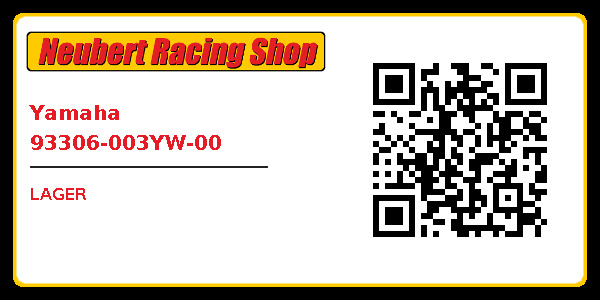 Yamaha 93306-003YW-00