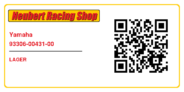 Yamaha 93306-00431-00