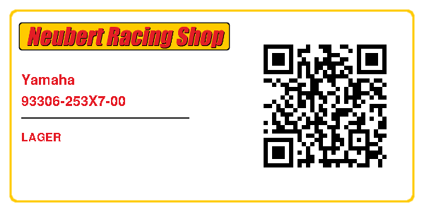 Yamaha 93306-253X7-00