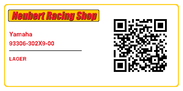Yamaha 93306-302X9-00